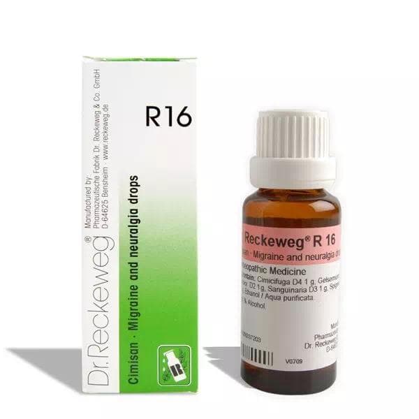 Dr Reckeweg R 16 Migraine & Neuralgia
