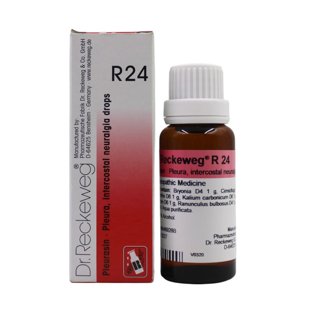 Dr Reckeweg R 24 Pleurisy,Intercostal Neuralgia