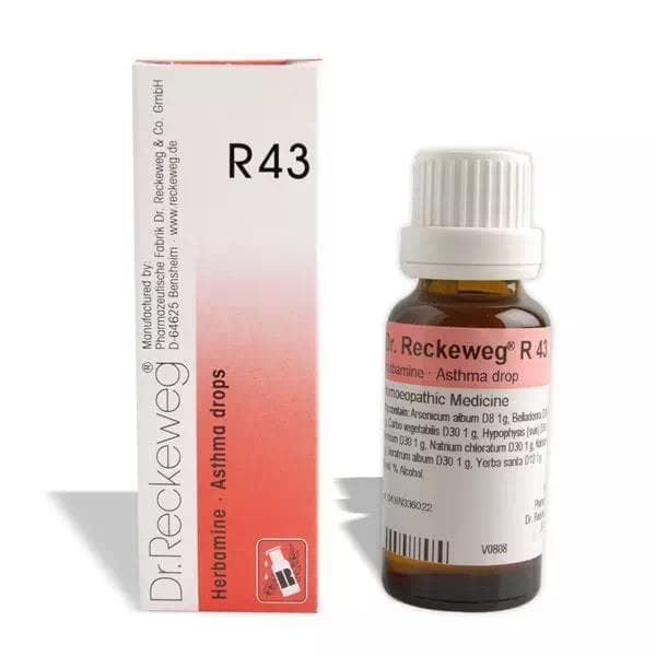Dr Reckeweg R 43 Asthmatic Constitution