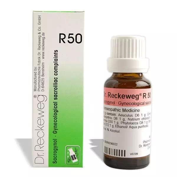 Dr Reckeweg R 50 Gynecological Sacroiliac