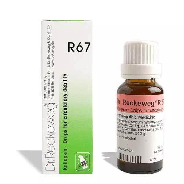 Dr Reckeweg R 67 Circulatory Debility