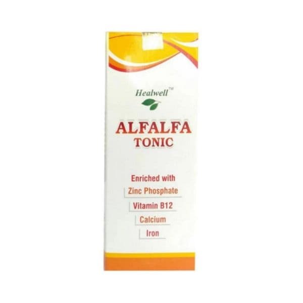 ALFALFA TONIC WITH VI B12 200 ML HEALWELL