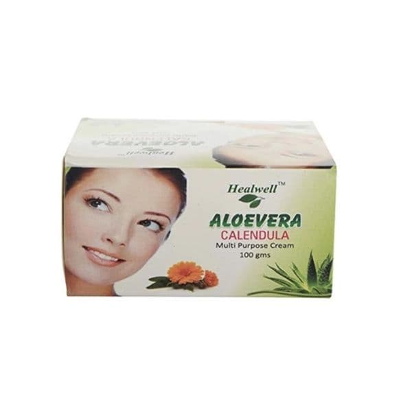 ALOEVERA CALENDULA CREAM 25 GM HEALWELL