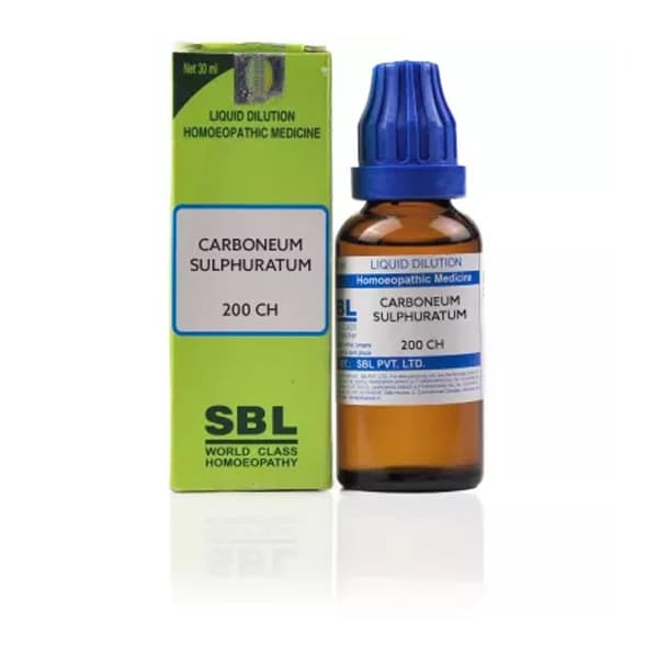 Carboneum Sulphuratum