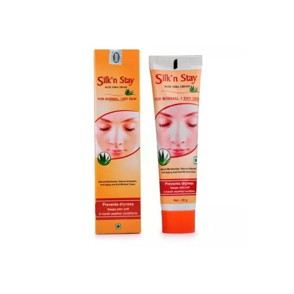 Silk n Stay Aloe Vera Cream (For Normal/Dry skin)