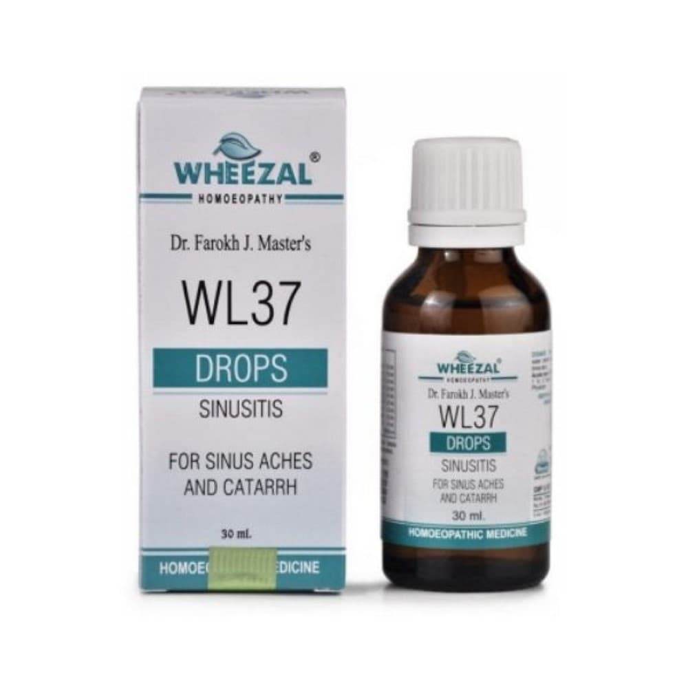 Wheezal Wl 37 Sinusitis Drops 30ML