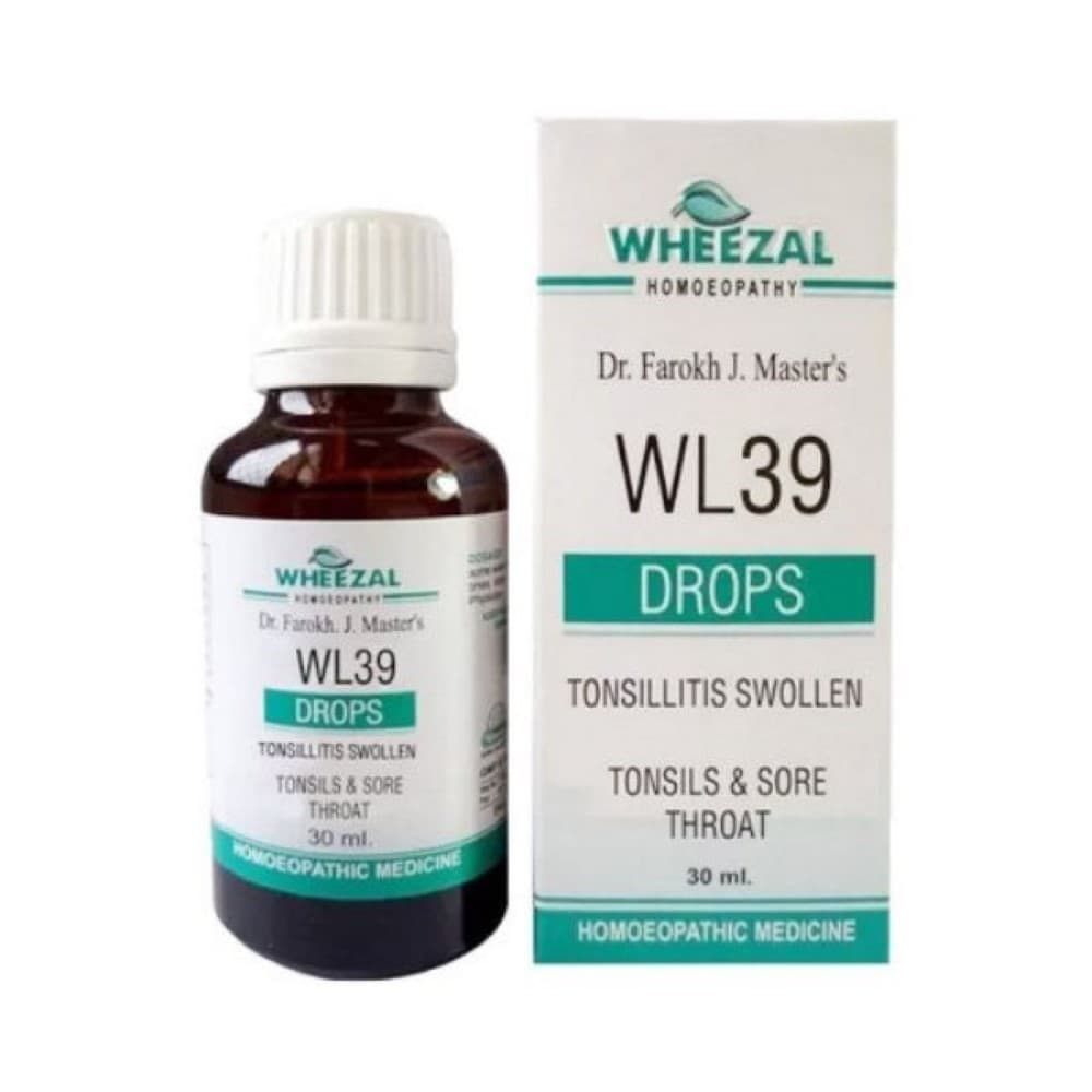 Wl Drops No 39 Tonsilitis Drops