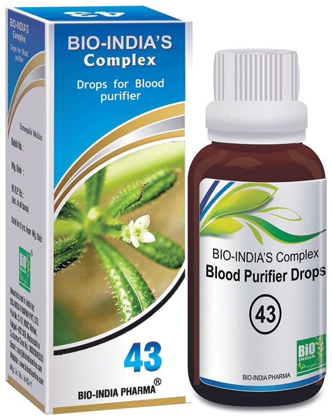 Bio India Complex No 43 Blood Purifier Drops