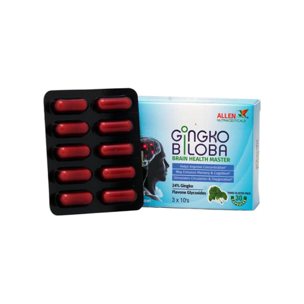 Ginkgo Biloba (Brain Health) 30 Capsule