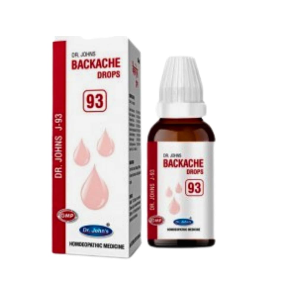 Dr Johns J 93 Backache Drops