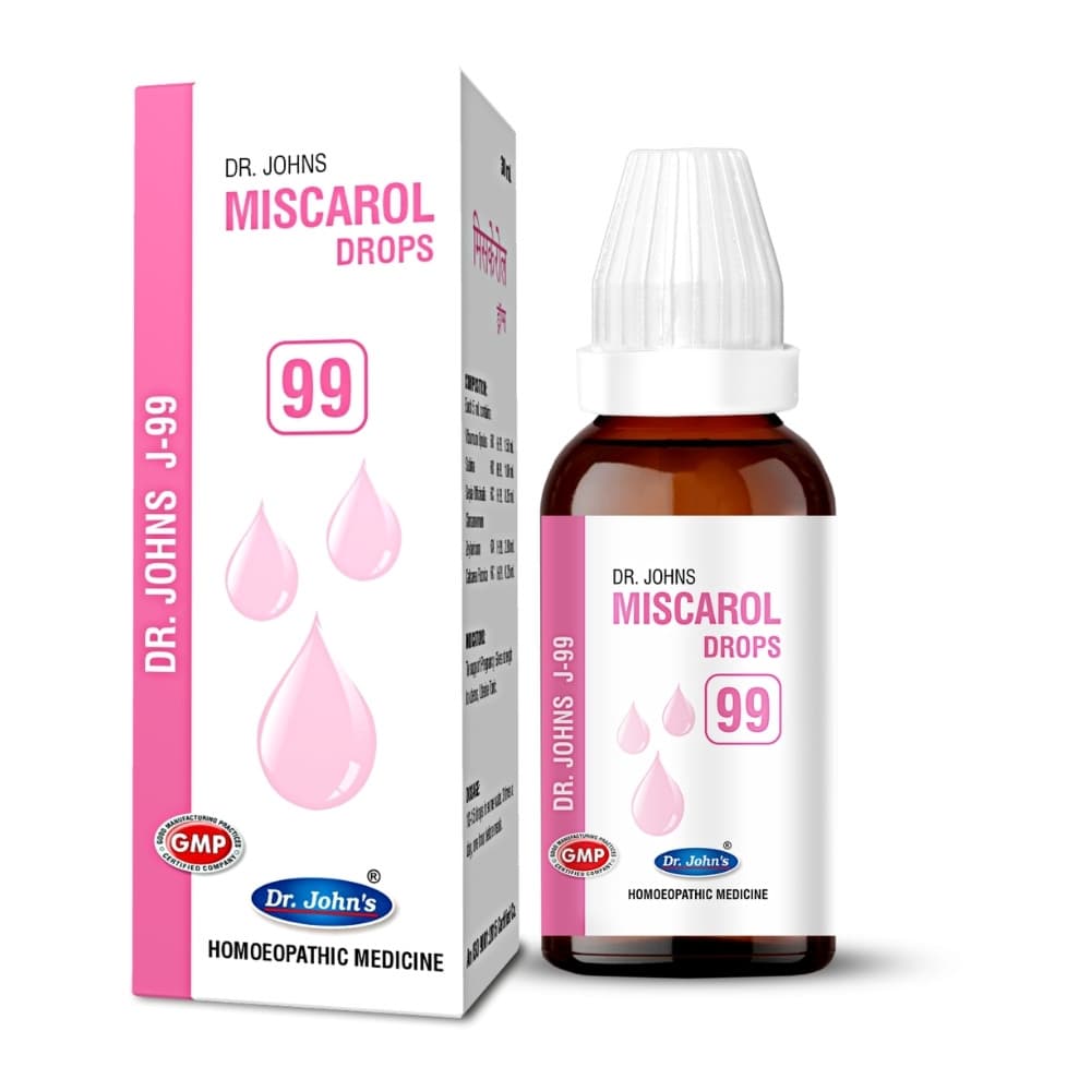 Dr Johns J 99 Miscarol Drops
