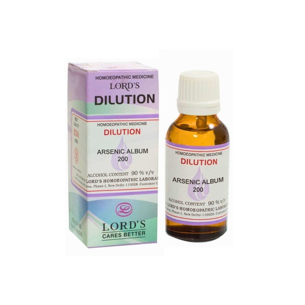 ARSENICUM ALBUM 200C 30 ML LORDS