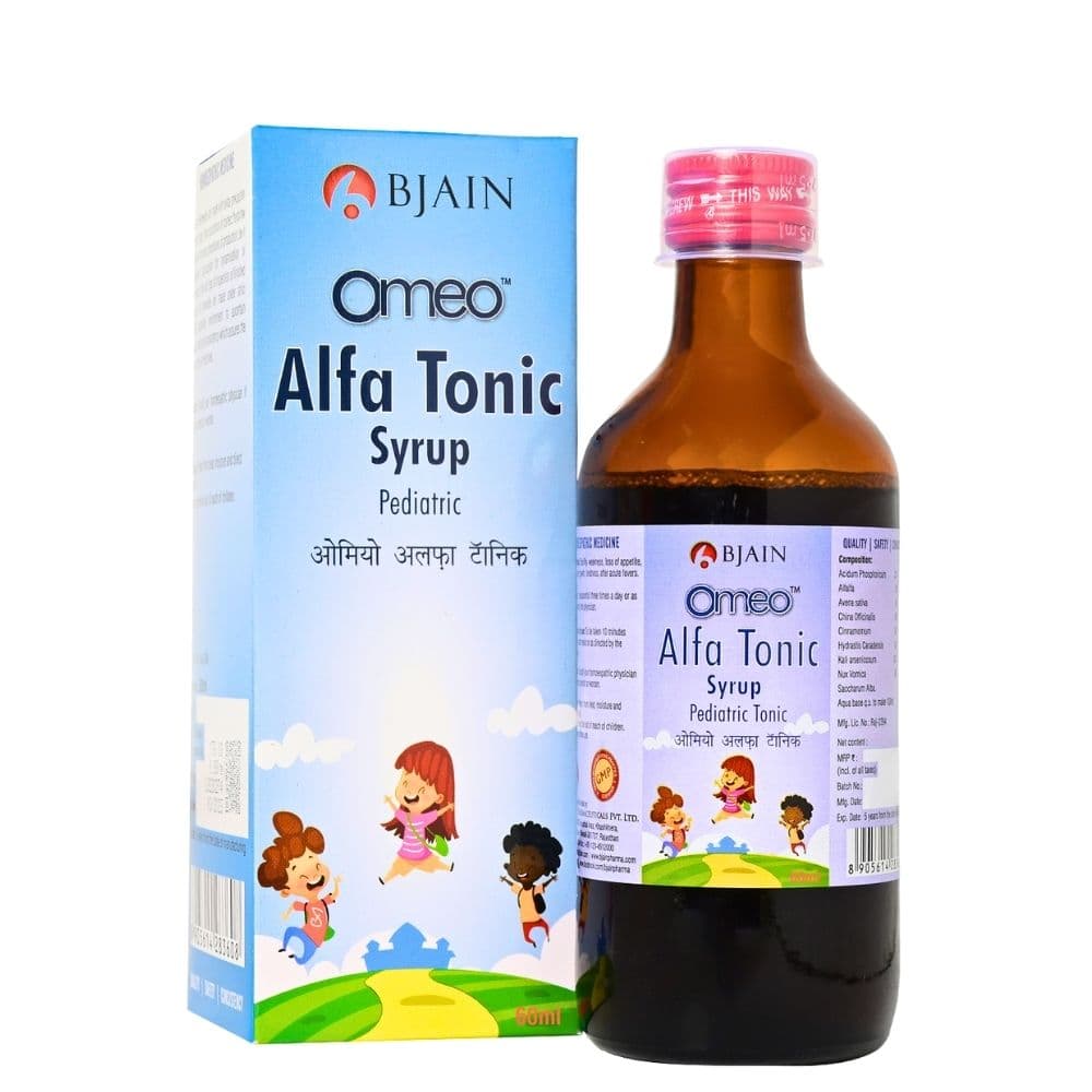 BJain Omeo Alfa Tonic Syrup (Pediatric)