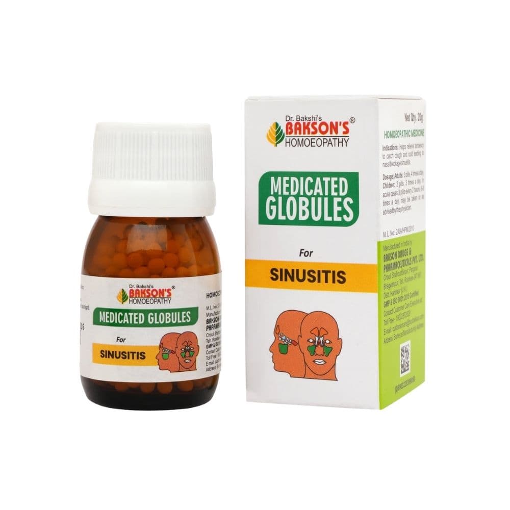 Medicated Globules (Sinusitis) Pills