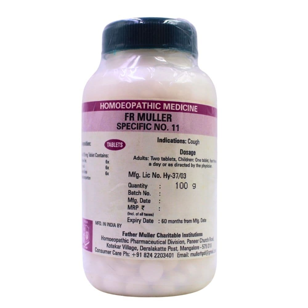 Specific Tablet No 11