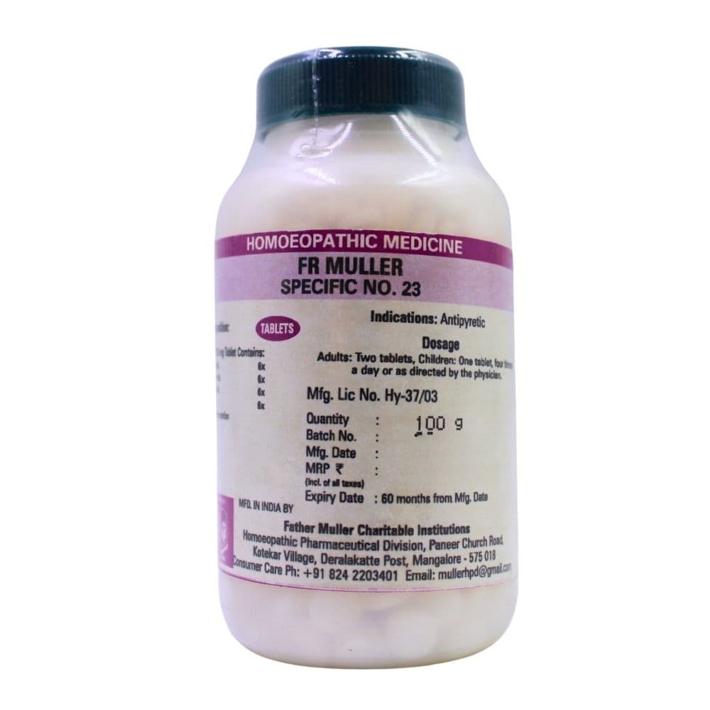 Specific Tablet No 23