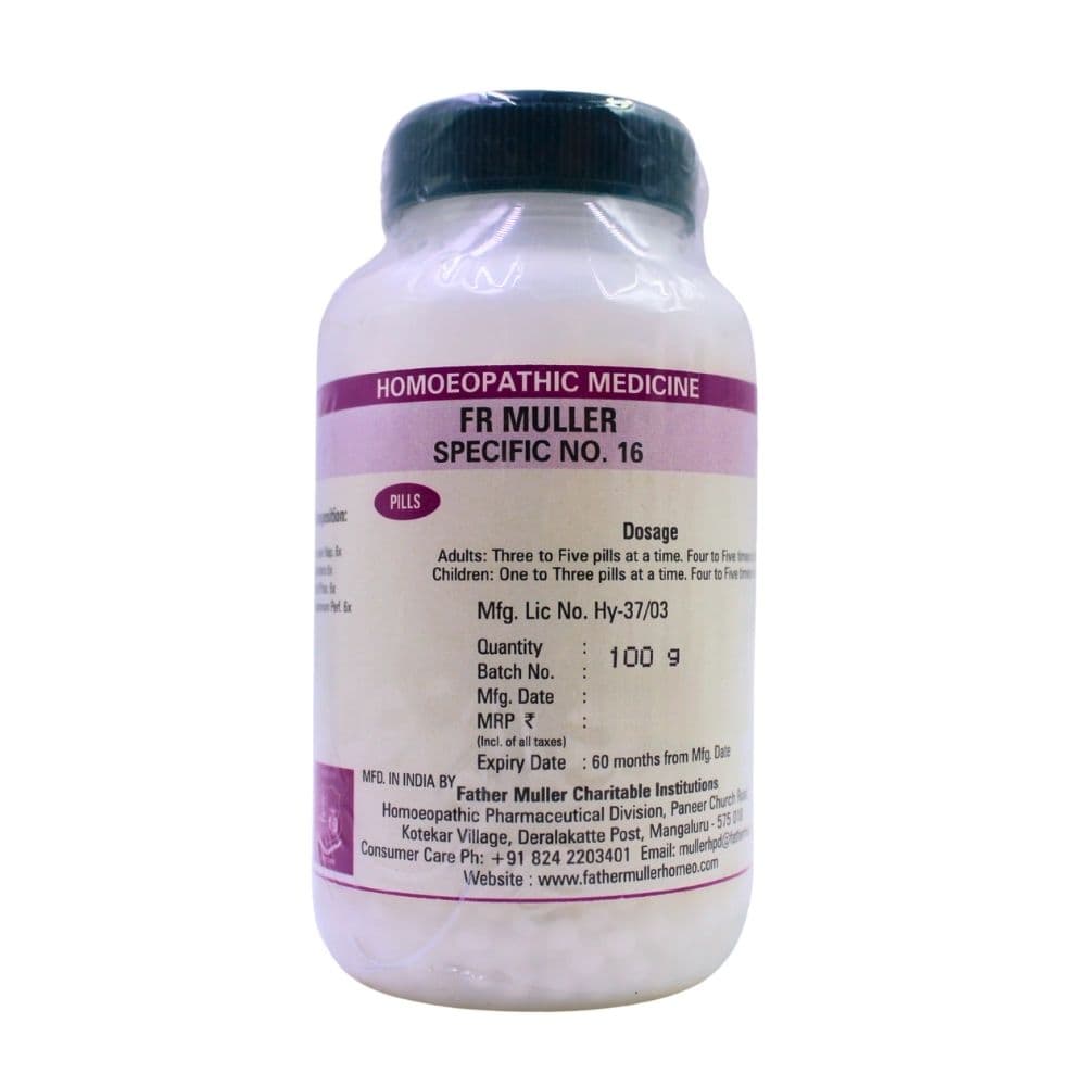 Specific Pills No 16