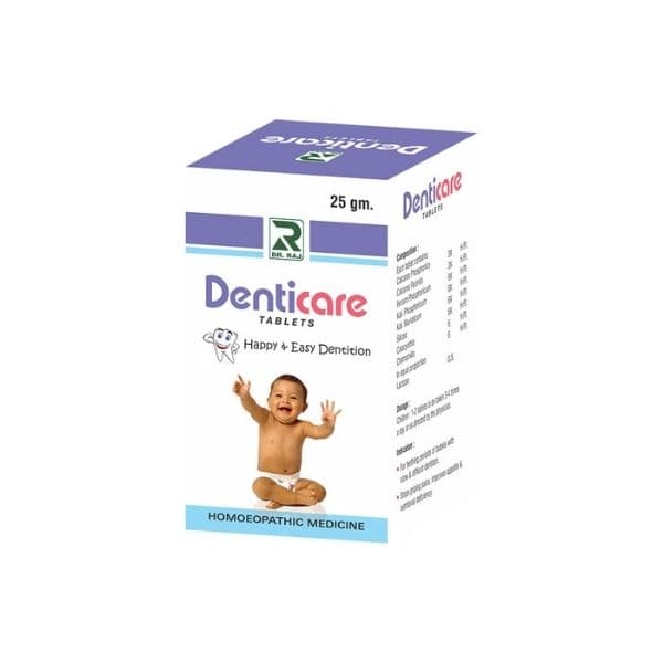 DENTICARE TABLETS 25 GM DR RAJ
